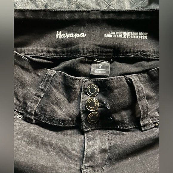 Havana Black Skinny Jeans - Picture 2 of 4